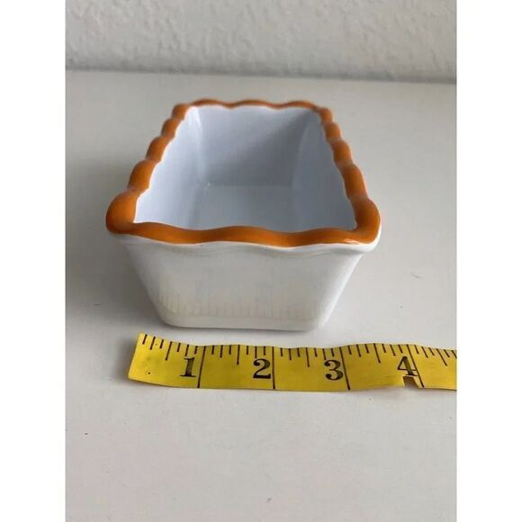 Star Wars Grogu Baby Yoda Pumpkin Fall MINI Loaf Bread Baking Pan Dish Ceramic - Picture 8 of 10